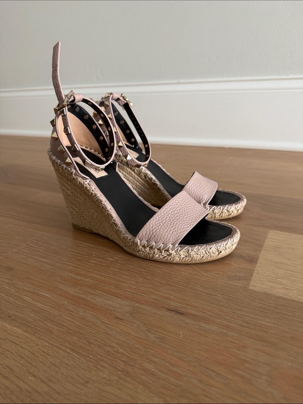 Valentino Garavani Women’s Wedge Espadrille Sandals - Ankle Strap